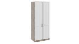 Шкаф для одежды с 2-мя глухими дверями «Прованс» (Дуб Сонома трюфель Крем)