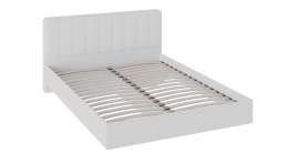 Кровать без подъемного механизма «Глория» (Белый) 2137х1487мм (Т)