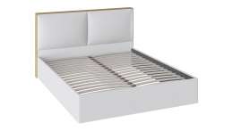 Кровать без подъемного механизма «Квадро» (Белая) 2140х1680мм (Т)